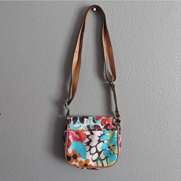 Lily Bloom Crossbody Bag with Floral Design - Picture 3 of 5